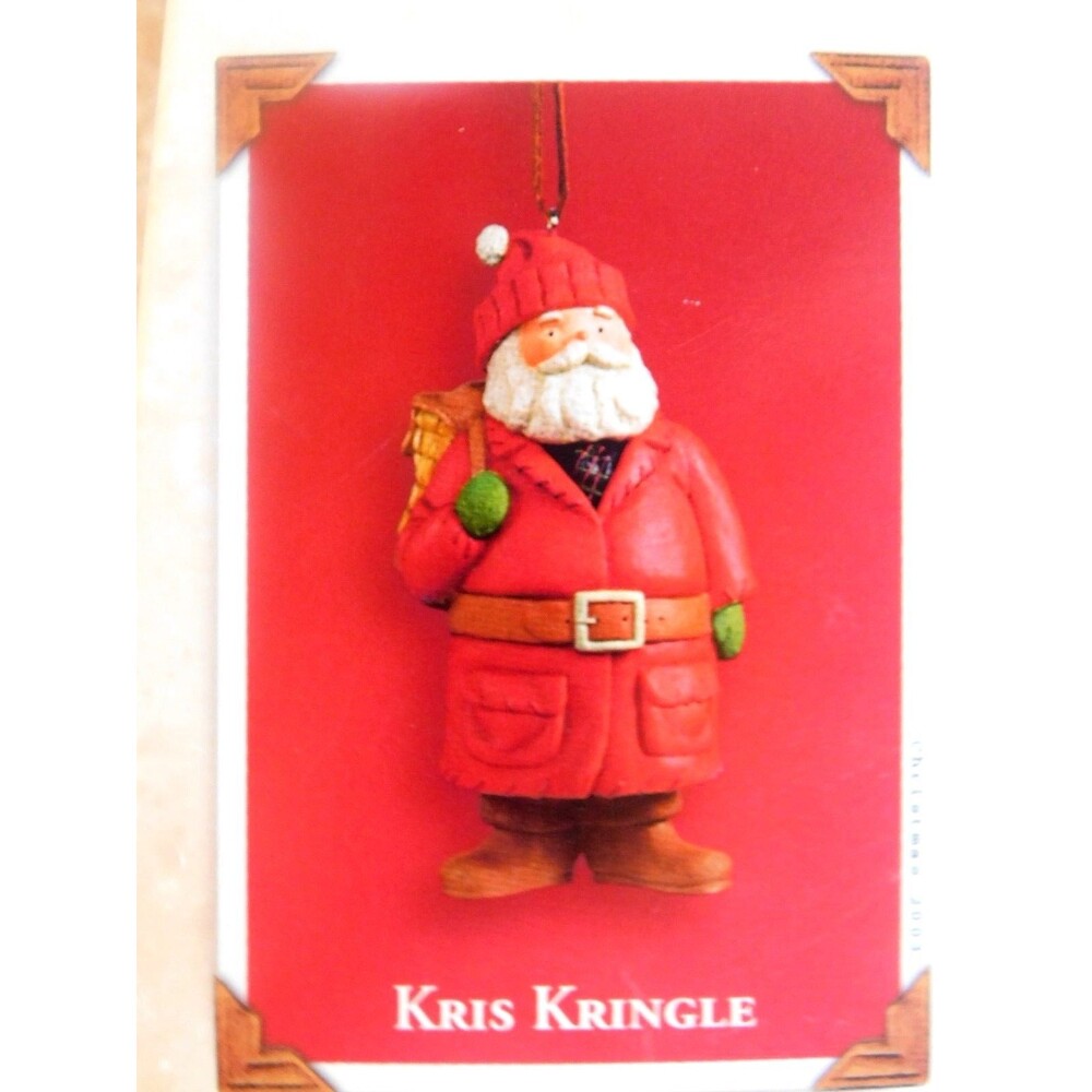 Hallmark Keepsake Ornament 2003 Kris Kringle - Santa Claus